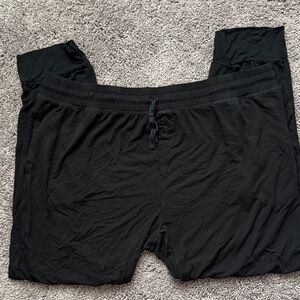 Little Sleepies Black Joggers